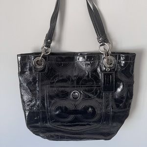 Coach Patent Tote